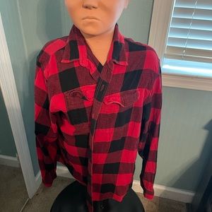 Old navy lumberjack button down size XL